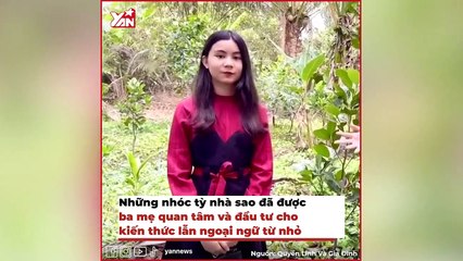 Con nhà sao Việt giỏi ngoại ngữ_ Có bé thông thạo cả 4 thứ tiếng