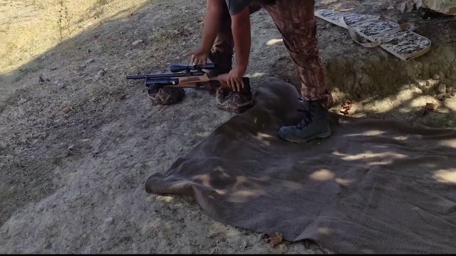 Pigeon hunting with PCP air rifle