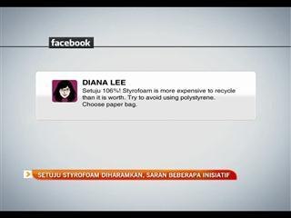 Setuju styrofoam diharamkan, saran beberapa inisiatif