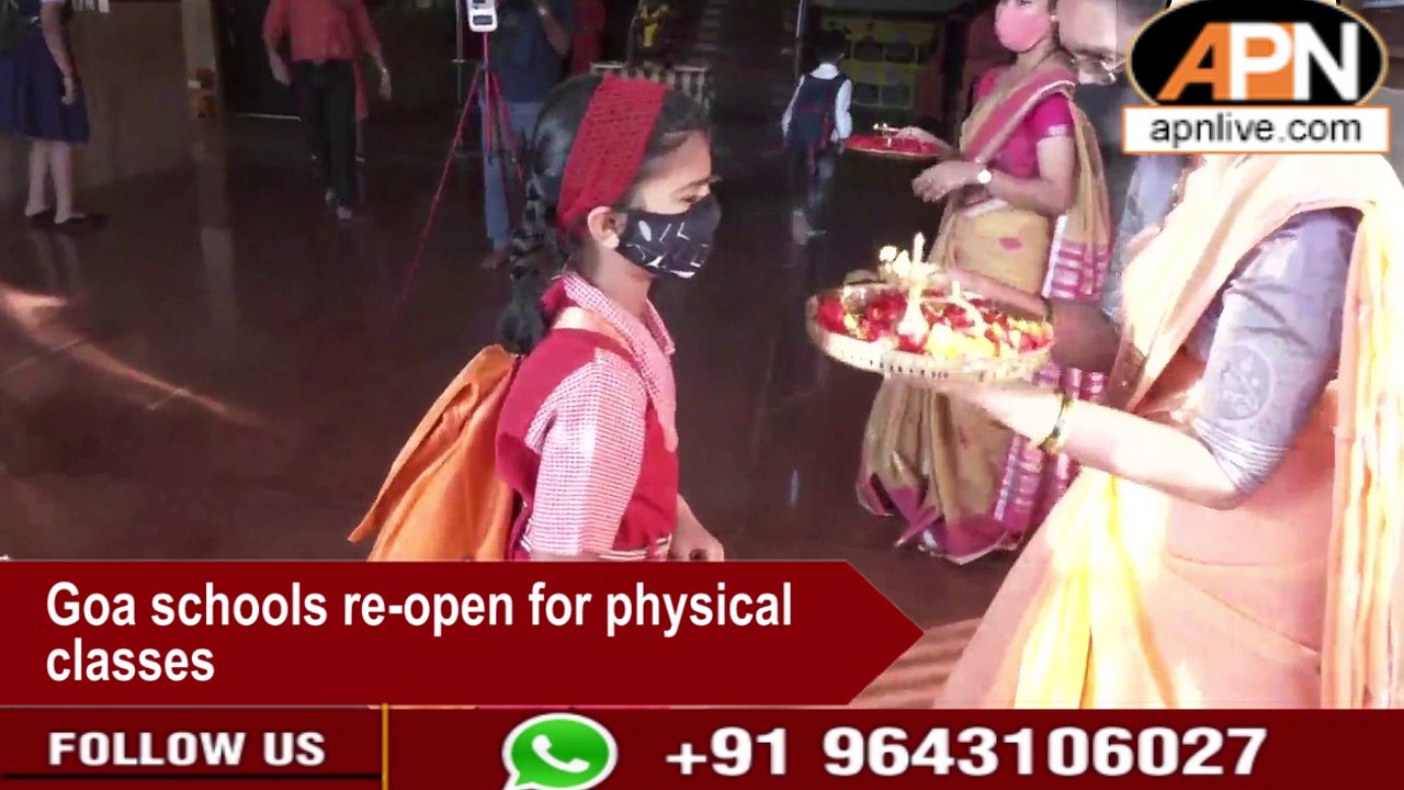 Goa Schools Re-Open For Classes 1 To 12 Amid Decreasing COVID19 Cases