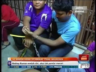 42 warga asing ditangkap pihak Imigresen