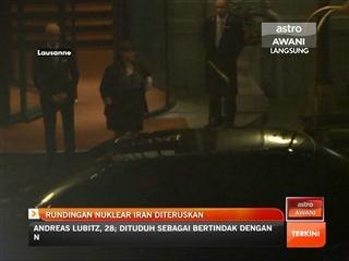Rundingan nuklear Iran diteruskan