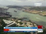 Projek terusan mega Panama berjalan lancar