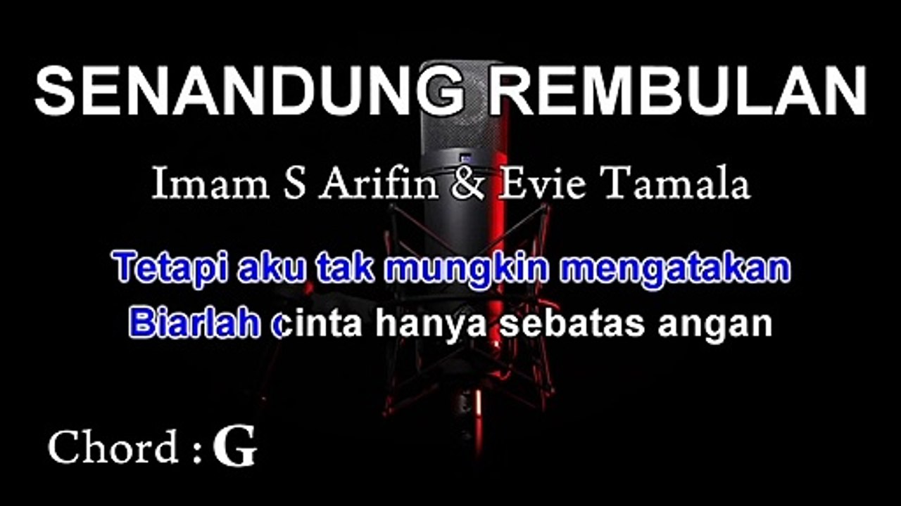 Senandung Rembulan | Imam S Arifin & Evie Tamala | Karaoke Tanpa Vokal ¦ CHORD