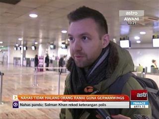 Nahas tidak halang orang ramai guna Germanwings