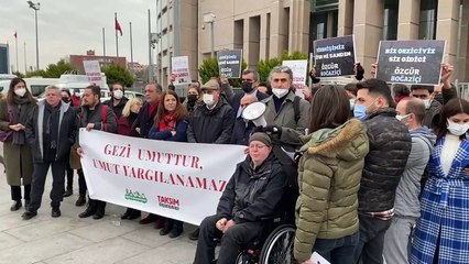 Çağlayan'da görülecek Gezi davası öncesi açıklama: "Gezi'yi kirletemezsiniz"