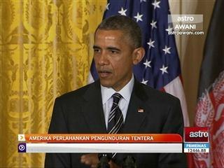 Amerika perlahankan pengunduran tentera