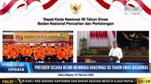 PRESISI Update 14.00 WIB : Presiden Secara Resmi Membuka Rakernas 50 Tahun Emas Basarnas