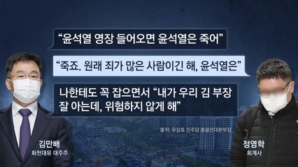 [뉴스큐] 대장동 '그분' 의혹 재점화...'옆집 의혹' 공방 계속 / YTN
