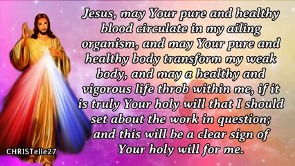 CONSECRATION TO THE DIVINE MERCY & HEALING PRAYERS