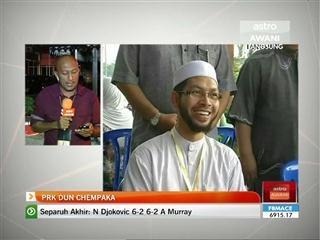 Perjalanan semasa PRK DUN Chempaka