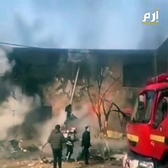 İran'da savaş uçağı düştü