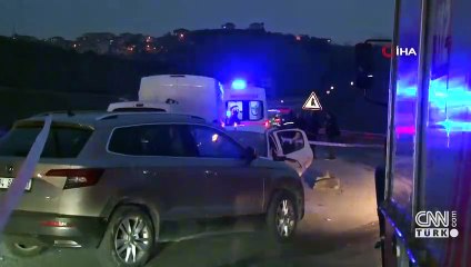 Çekmeköy’de zincirleme trafik kazası: 7 araç birbirine girdi