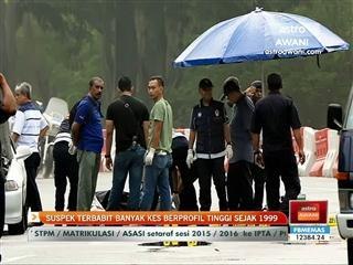 Suspek terbabit banyak kes berprofil tinggi sejak 1999