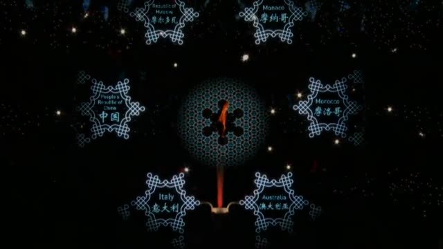 China clausura los Juegos Olímpicos de Invierno con un espectáculo de luz