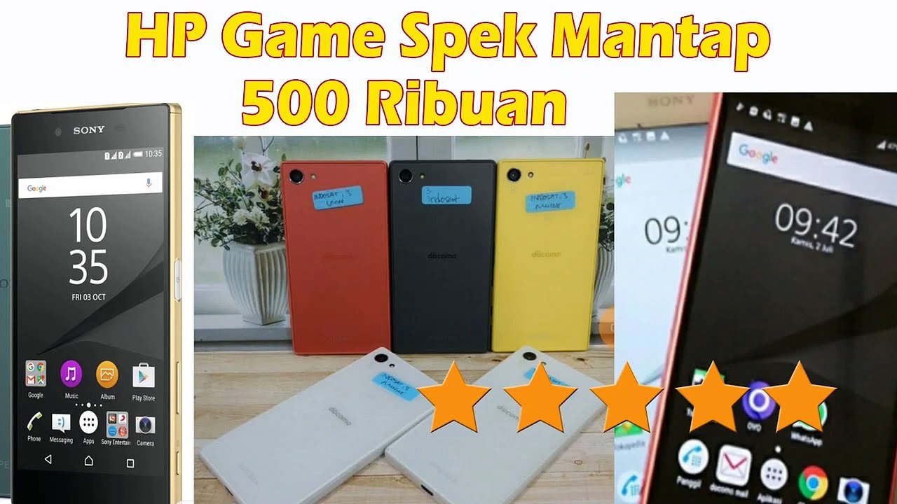 HP Murah Berkualitas Spek Dewa Harga 500 Ribuan