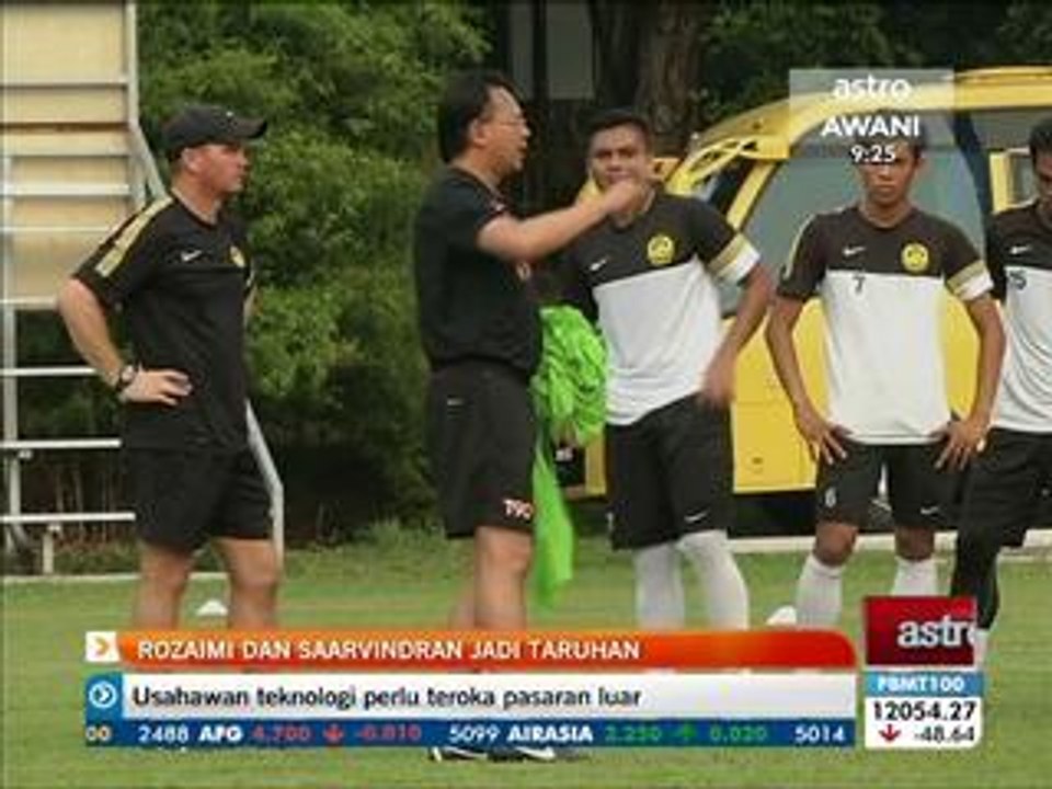 Rozaimi dan Saarvindran jadi taruhan