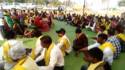 हीरासिंह मरकाम की प्रतिमा तोड़ने पर विवाद गहराया, आरोपी नहीं पकड़ाए तो 28 फरवरी को चक्काजाम की चेतावनी