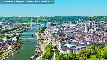 Travaux de réparation du viaduc de Calix (Calvados)