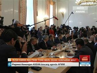 Rusia dakwa ada pihak tidak mahu dedah kebenaran MH17