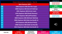 Classic Motorsports Podcasts - 10 best Daytona 500's