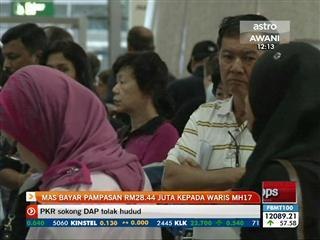 MAS bayar pampasan RM28.44 juta kepada waris MH17