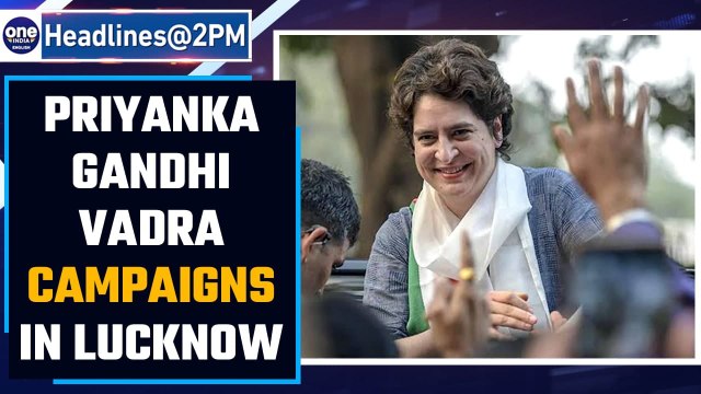 UP Assembly Elections: Priyanka Gandhi Vadra campaigns in Lucknow's Chinhat area | Oneindia News