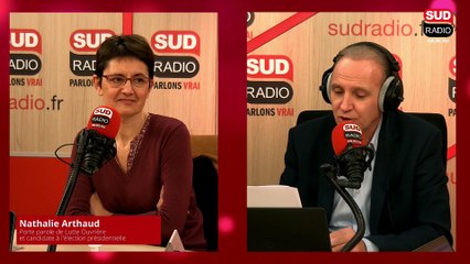 Nathalie Arthaud : "Éric Zemmour est le candide de la bourgeoisie choisit par Bolloré"