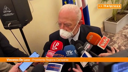 Covid, De Luca: “In Campania altri 5 contagiati da variante Omicron”