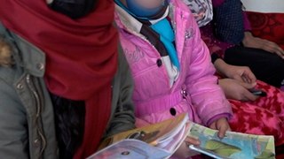 Inside an underground school for girls in Afghanistan