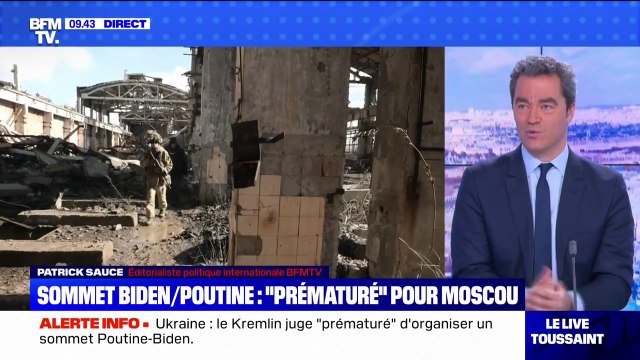 Crise ukrainienne: Moscou juge prématuré d'organiser un sommet entre Vladimir Poutine et Joe Biden