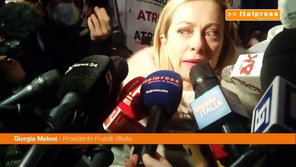 Riforme, Meloni "Siamo sempre per il presidenzialismo"