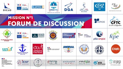 Présentation de la Commission armées-jeunesse en motion design