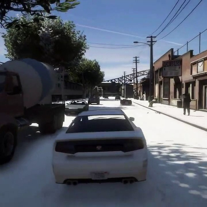 GTA 5 Open World online gameplay | emosi sesaat di tikungan - Random moments #shorts