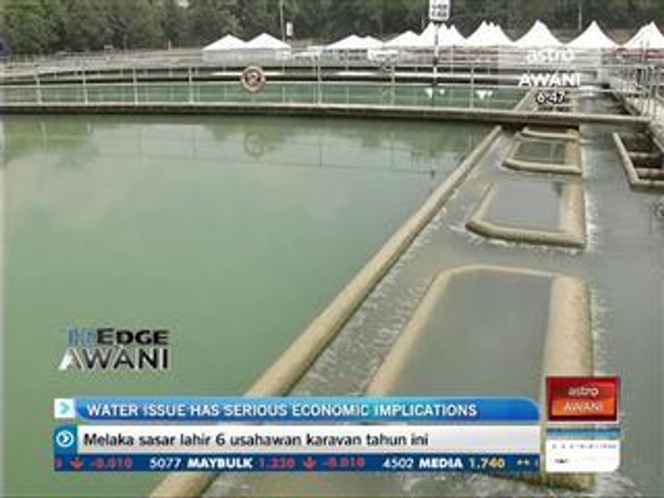 Water issue has serious economic implications