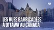 Des barricades installées dans les rues d'Ottawa pour éviter de nouvelles occupations