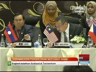 Hishammuddin pengerusikan mesyuarat ADMM