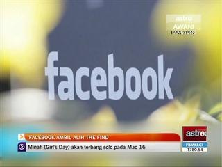 Facebook ambil alih The Find
