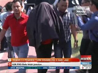 11 individu termasuk enam pegawai TLDM disambung reman
