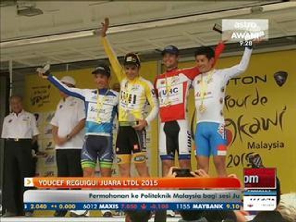 Youcef Reguigui juara LTDL 2015