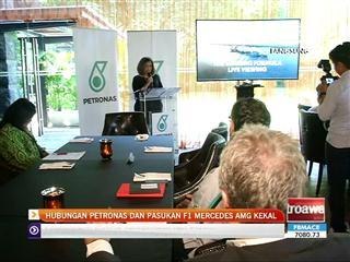 Hubungan Petronas dan pasukan F1 Mercedes AMG kekal