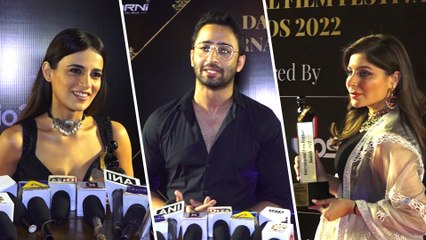 Shaheer Sheikh, Radhika Madan And Others At Dadasaheb Phalke Film Festival Awards 2022