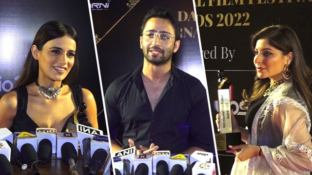 Shaheer Sheikh, Radhika Madan And Others At Dadasaheb Phalke Film Festival Awards 2022