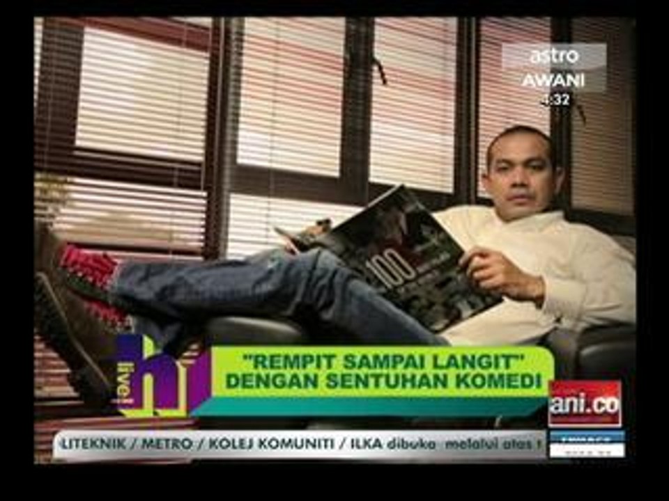 Rempit Sampai Langit’ dengan sentuhan komedi