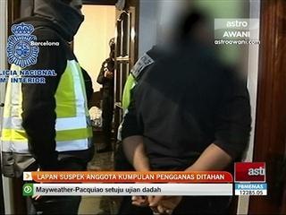 Lapan suspek anggota kumpulan pengganas ditahan