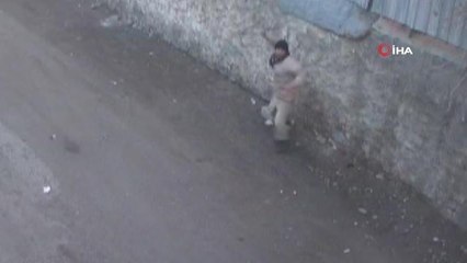 Site bekçisi hamalı kurşun yağmuruna tuttu