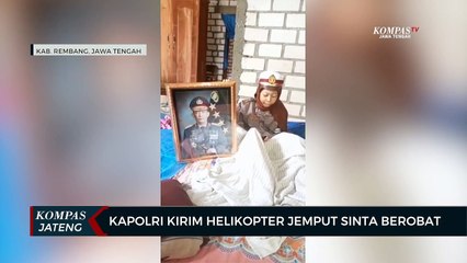 Kapolri Kirim Helikopter Jemput Sinta Berobat