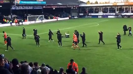 Luton Town v West Bromwich Albion post game