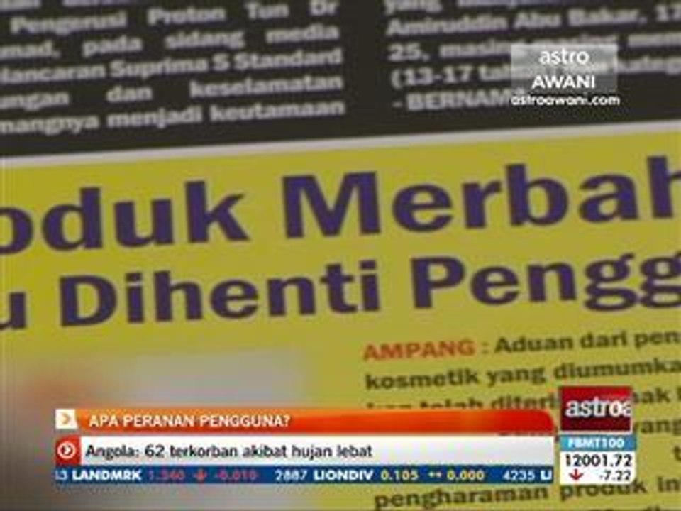 Apa peranan pengguna?