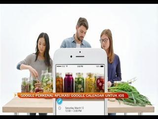Google perkenal aplikasi Google Calendar untuk iOS